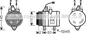 Ava Quality Cooling DWK090 - Kompressori, ilmastointilaite inparts.fi