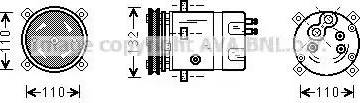 Ava Quality Cooling DW K019 - Kompressori, ilmastointilaite inparts.fi