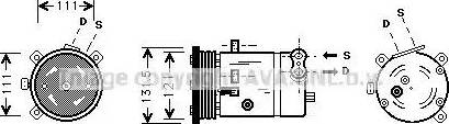 Ava Quality Cooling DW K038 - Kompressori, ilmastointilaite inparts.fi