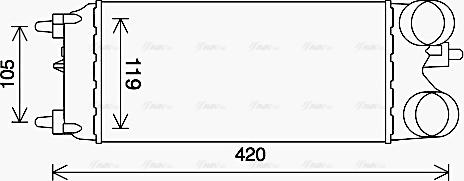 Ava Quality Cooling FD4649 - Välijäähdytin inparts.fi