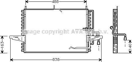 Ava Quality Cooling FD 5213 - Lauhdutin, ilmastointilaite inparts.fi