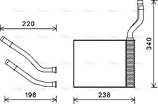 Ava Quality Cooling FD6464 - Lämmityslaitteen kenno inparts.fi