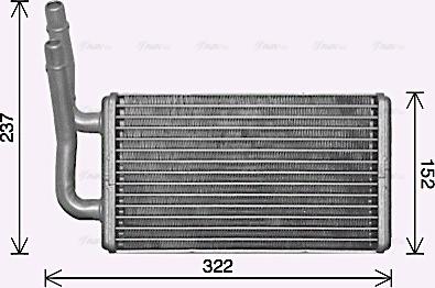 Ava Quality Cooling FD6661 - Lämmityslaitteen kenno inparts.fi