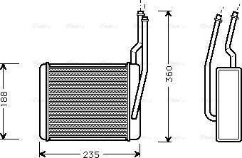 Ava Quality Cooling FD 6356 - Lämmityslaitteen kenno inparts.fi