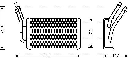 Ava Quality Cooling FD 6316 - Lämmityslaitteen kenno inparts.fi