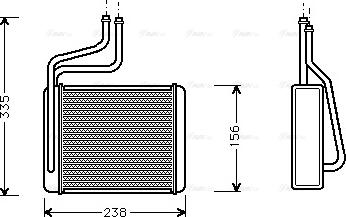 Ava Quality Cooling FD 6286 - Lämmityslaitteen kenno inparts.fi