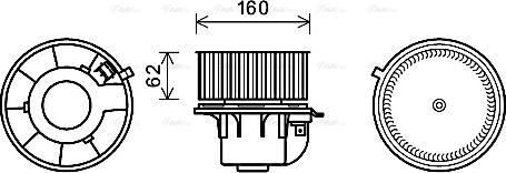 Ava Quality Cooling FD8499 - Sisätilapuhallin inparts.fi