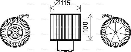 Ava Quality Cooling FD8500 - Sisätilapuhallin inparts.fi