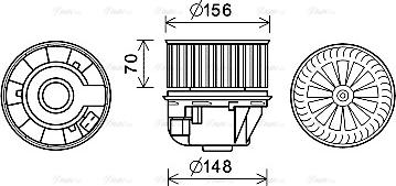 Ava Quality Cooling FD8618 - Sisätilapuhallin inparts.fi