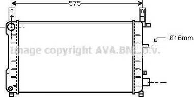 Ava Quality Cooling FD 2198 - Jäähdytin,moottorin jäähdytys inparts.fi