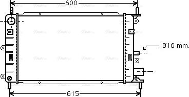 Ava Quality Cooling FD 2150 - Jäähdytin,moottorin jäähdytys inparts.fi