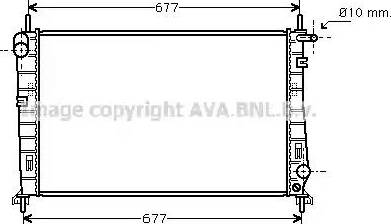 Ava Quality Cooling FD 2185 - Jäähdytin,moottorin jäähdytys inparts.fi