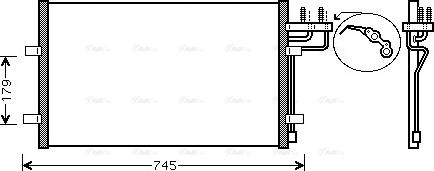 Ava Quality Cooling FDA5367 - Lauhdutin, ilmastointilaite inparts.fi