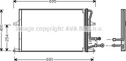 Ava Quality Cooling FDA5227 - Lauhdutin, ilmastointilaite inparts.fi