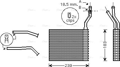 Ava Quality Cooling FDA6364 - Lämmityslaitteen kenno inparts.fi