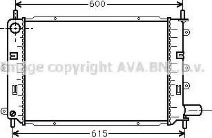 Ava Quality Cooling FDA2151 - Jäähdytin,moottorin jäähdytys inparts.fi