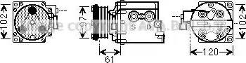 Ava Quality Cooling FD K436 - Kompressori, ilmastointilaite inparts.fi