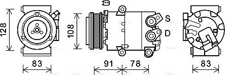 Ava Quality Cooling FDAK621 - Kompressori, ilmastointilaite inparts.fi