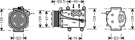 Ava Quality Cooling FDAK082 - Kompressori, ilmastointilaite inparts.fi