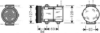 Ava Quality Cooling FDAK167 - Kompressori, ilmastointilaite inparts.fi