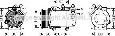 Ava Quality Cooling FD K393 - Kompressori, ilmastointilaite inparts.fi