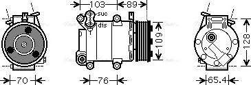 Ava Quality Cooling FDAK392 - Kompressori, ilmastointilaite inparts.fi