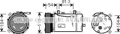 Ava Quality Cooling FDAK306 - Kompressori, ilmastointilaite inparts.fi