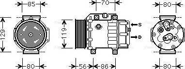 Ava Quality Cooling FDAK378 - Kompressori, ilmastointilaite inparts.fi