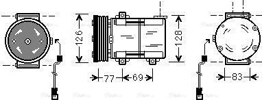 Ava Quality Cooling FDAK289 - Kompressori, ilmastointilaite inparts.fi