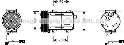 Ava Quality Cooling FDAK283 - Kompressori, ilmastointilaite inparts.fi