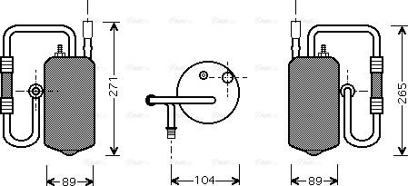 Ava Quality Cooling FD D349 - Kuivain, ilmastointilaite inparts.fi