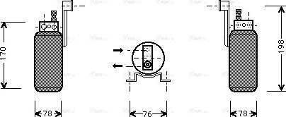 Ava Quality Cooling FD D296 - Kuivain, ilmastointilaite inparts.fi