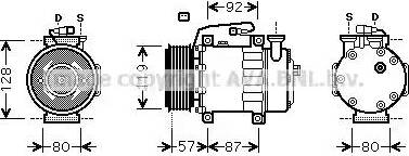 Ava Quality Cooling FDK468 - Kompressori, ilmastointilaite inparts.fi