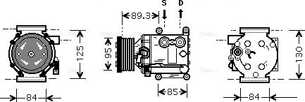 Ava Quality Cooling FD K402 - Kompressori, ilmastointilaite inparts.fi