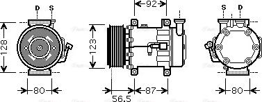 Ava Quality Cooling FD K432 - Kompressori, ilmastointilaite inparts.fi