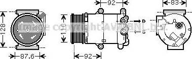 Ava Quality Cooling FDK477 - Kompressori, ilmastointilaite inparts.fi