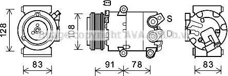 Ava Quality Cooling FDK621 - Kompressori, ilmastointilaite inparts.fi