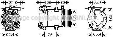 Ava Quality Cooling FD K391 - Kompressori, ilmastointilaite inparts.fi