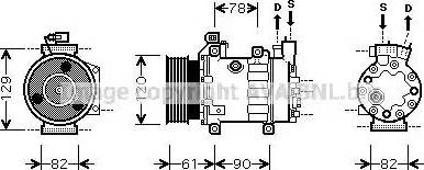 Ava Quality Cooling FD K363 - Kompressori, ilmastointilaite inparts.fi