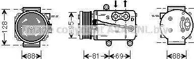 Ava Quality Cooling FD K339 - Kompressori, ilmastointilaite inparts.fi