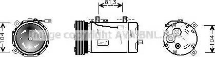 Ava Quality Cooling FD K267 - Kompressori, ilmastointilaite inparts.fi