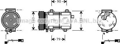 Ava Quality Cooling FD K288 - Kompressori, ilmastointilaite inparts.fi