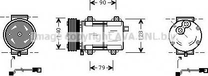 Ava Quality Cooling FDK278 - Kompressori, ilmastointilaite inparts.fi