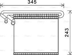 Ava Quality Cooling FDV491 - Höyrystin, ilmastointilaite inparts.fi