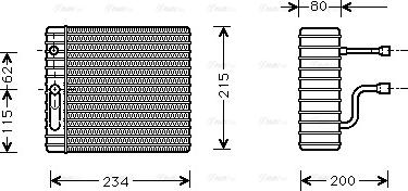 Ava Quality Cooling FD V089 - Höyrystin, ilmastointilaite inparts.fi