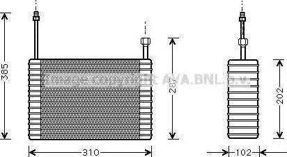 Ava Quality Cooling FD V359 - Höyrystin, ilmastointilaite inparts.fi