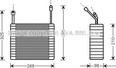 Ava Quality Cooling FD V358 - Höyrystin, ilmastointilaite inparts.fi