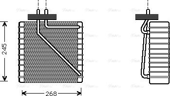 Ava Quality Cooling FDV270 - Höyrystin, ilmastointilaite inparts.fi