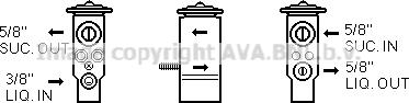 Ava Quality Cooling FE1005 - Paisuntaventtiili, ilmastointilaite inparts.fi