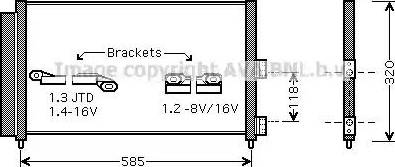 Ava Quality Cooling FT 5289 - Lauhdutin, ilmastointilaite inparts.fi